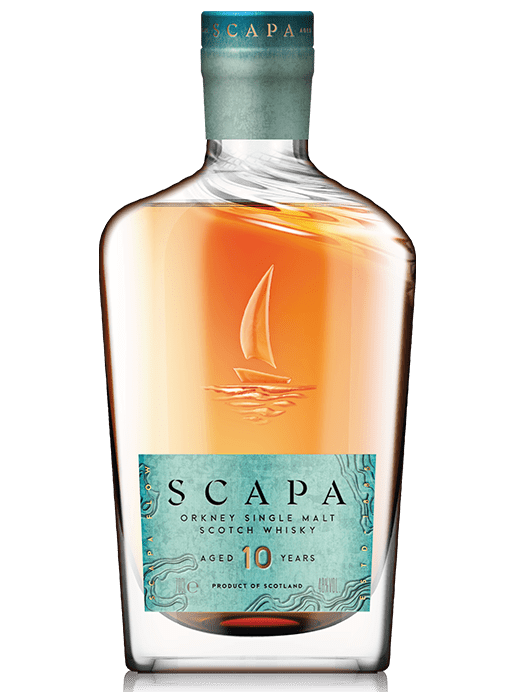 Scapa Scotch Whisky 10 Year Old Whisky Bottle