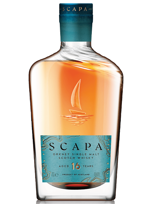 Scapa Scotch Whisky 16 Year Old Whisky Bottle