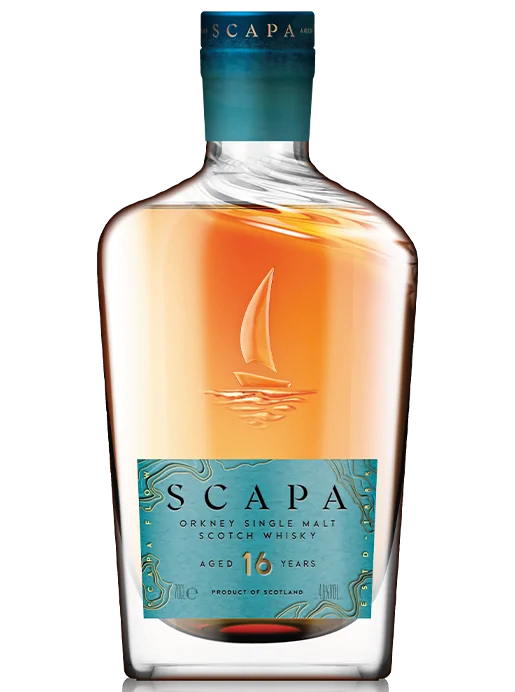 Scapa Scotch Whisky 16 Year Old Whisky Bottle