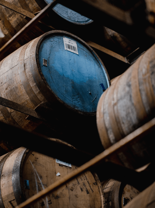 storing scapa whisky in barrels