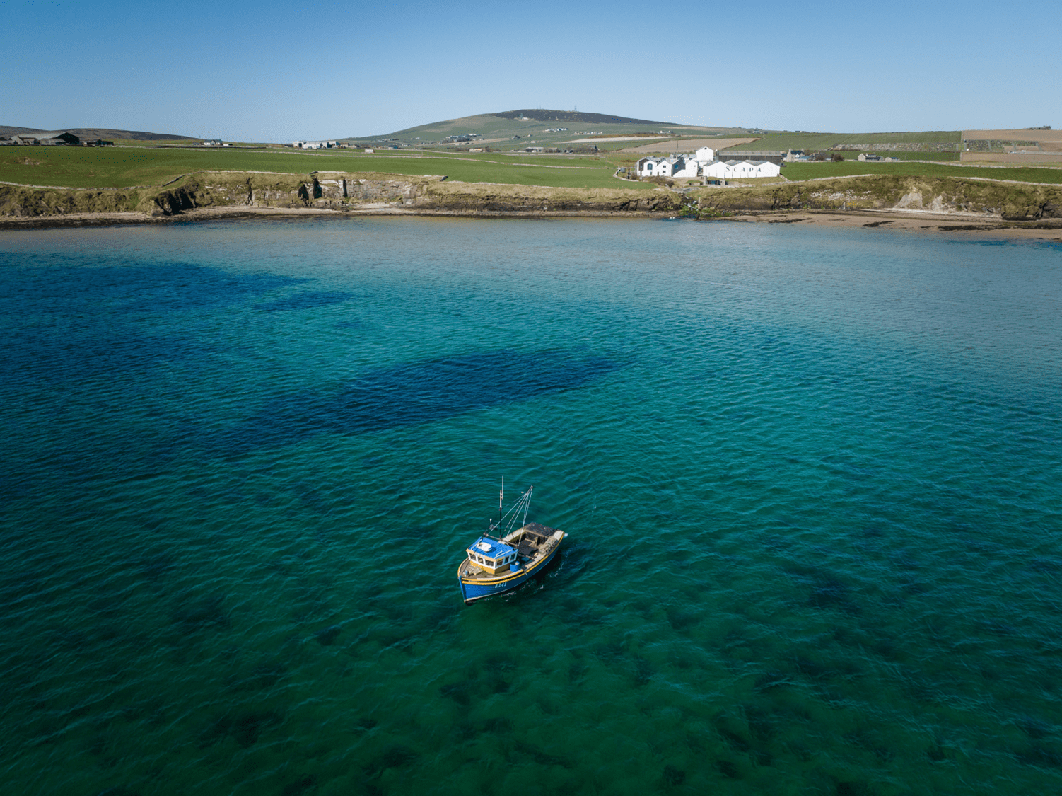 Scapa Distillery boat